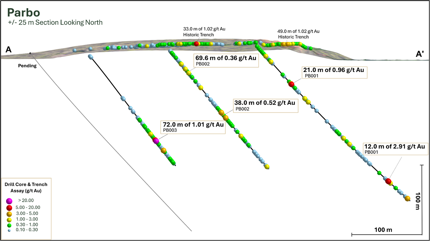 Parbo Cross Section