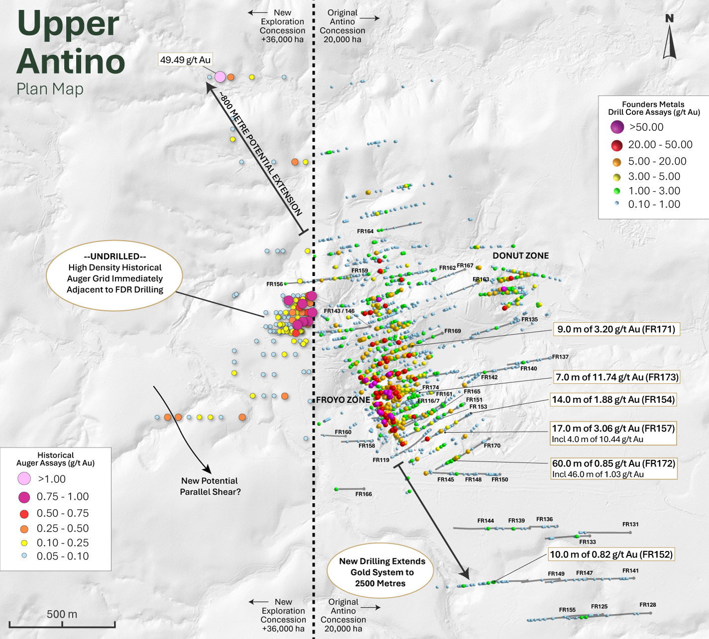 Upper Antino Plan Map