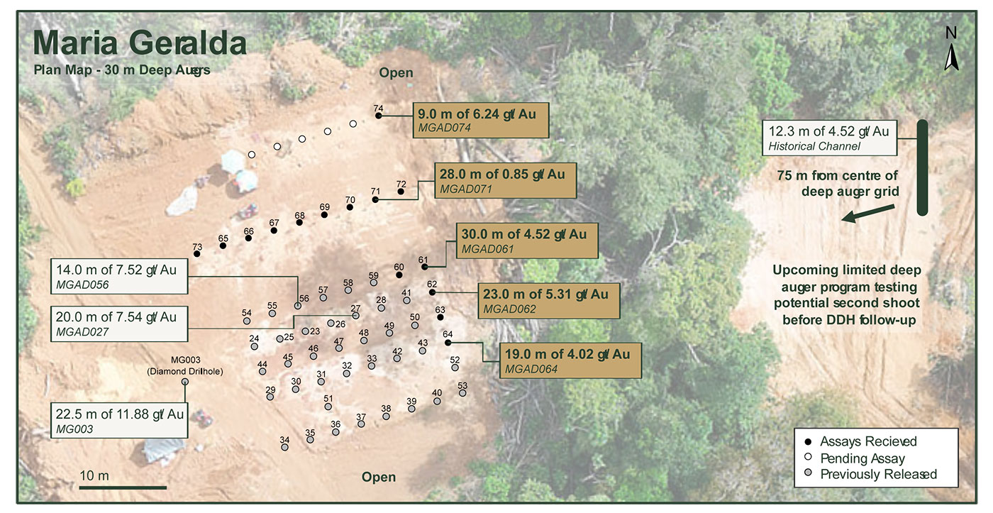 Maria Geralda Plan Map