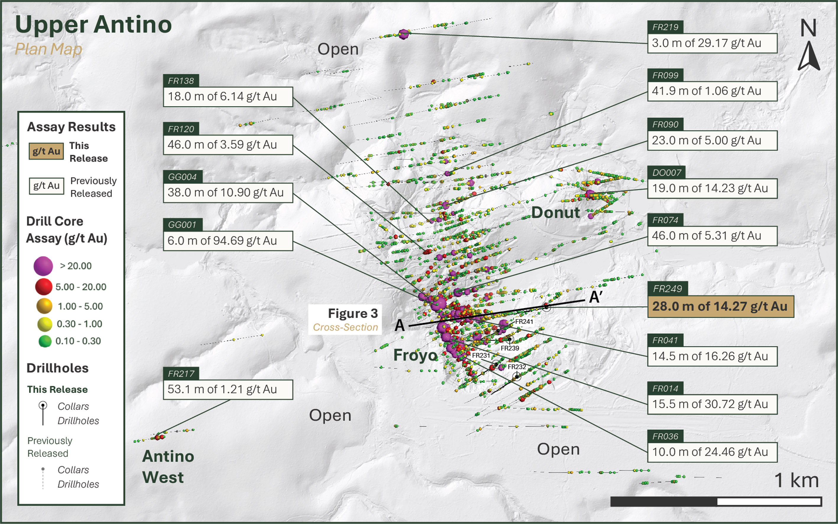 Upper Antino Plan Map